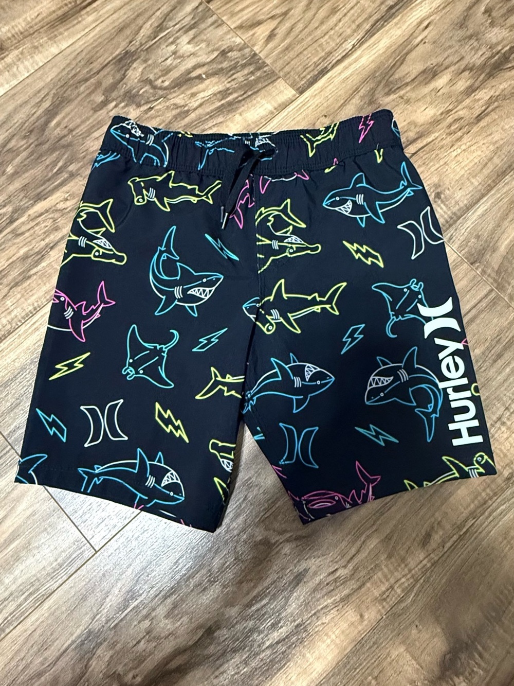 Hurley Boys' Black Swim Trunks